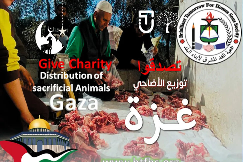تبرعوا بصدقاتكم من الاضاحي للاسر الفقيرة النازحة بمواصي جنوب قطاع غزة